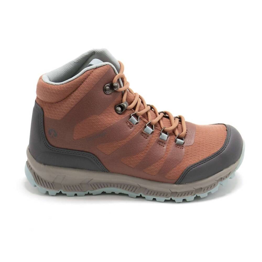 NEW NORTHSIDE women's hargrove mid waterproof hiking boots in redwood